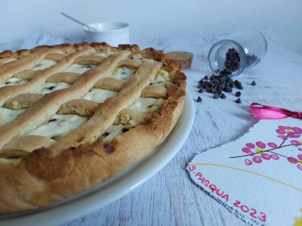 crostata-di-ricotta-senza-lattosio-con-gocce